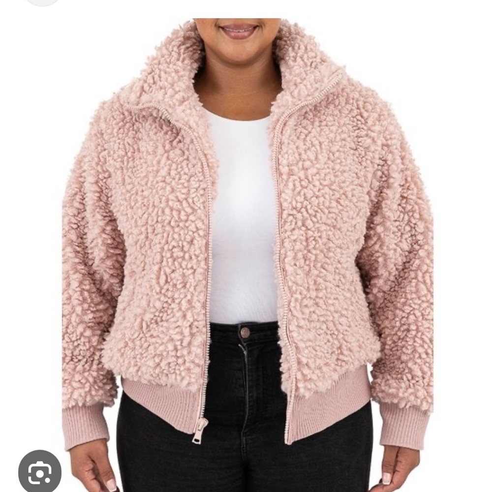 Cyn & Luca XL pink bomber jacket